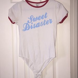 “Sweet Disaster” bodysuit
